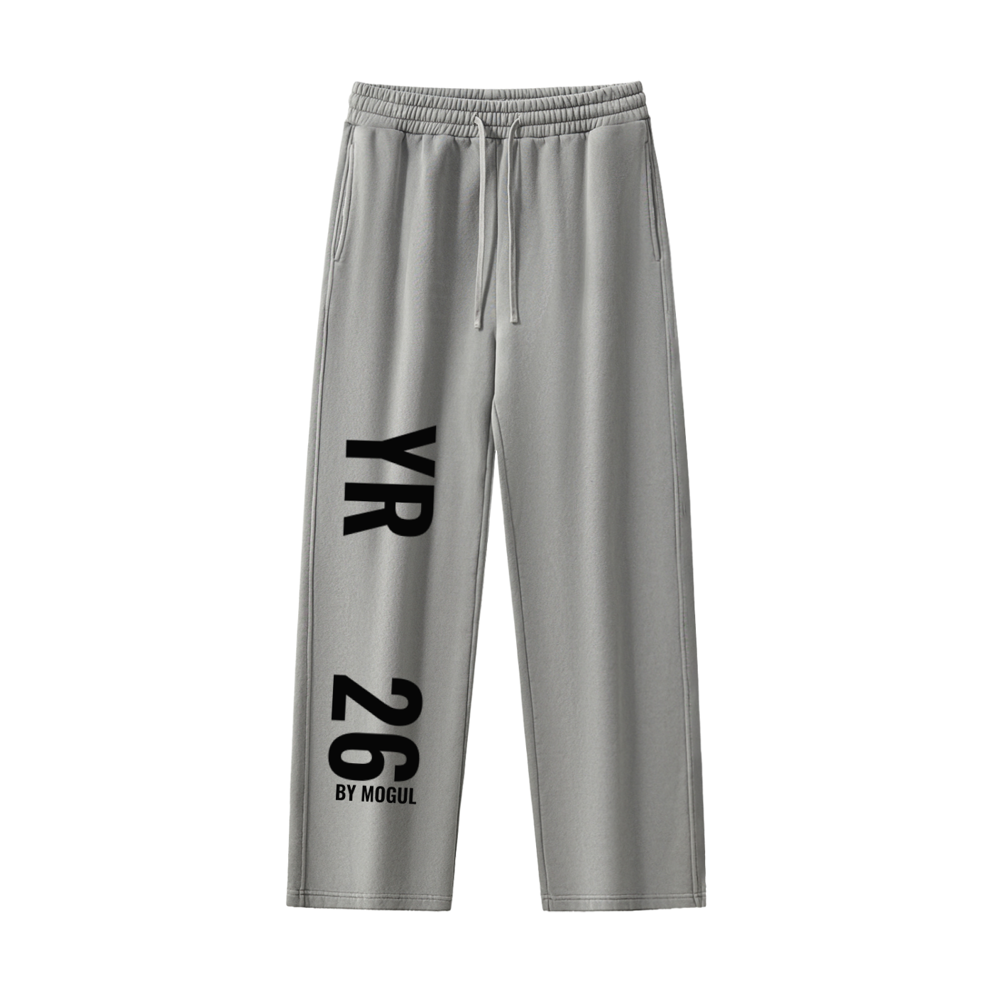 Frayed Enzyme Washed Fleece Sweatpants